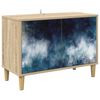 vidaXL Cabinet TV RAALTE 69 x 33 x 50 cm Sonoma Lemn prelucrat