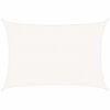 vidaXL P&acirc;nză parasolar, alb, 2,5 x 3,5 m, HDPE, 160 g/m&sup2;