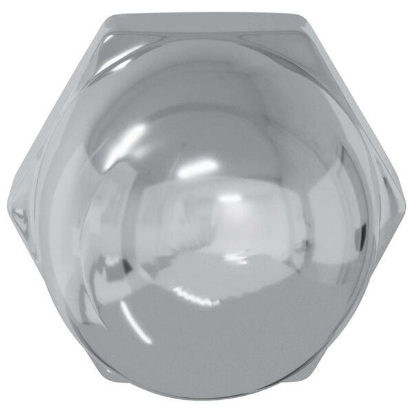 vidaXL Nucă 2 pcs Argintiu M6 x 10 mm Fier