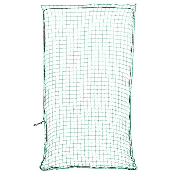 vidaXL Plasă de remorcă cu funie elastică, verde, 2,7x1,5 m, PP