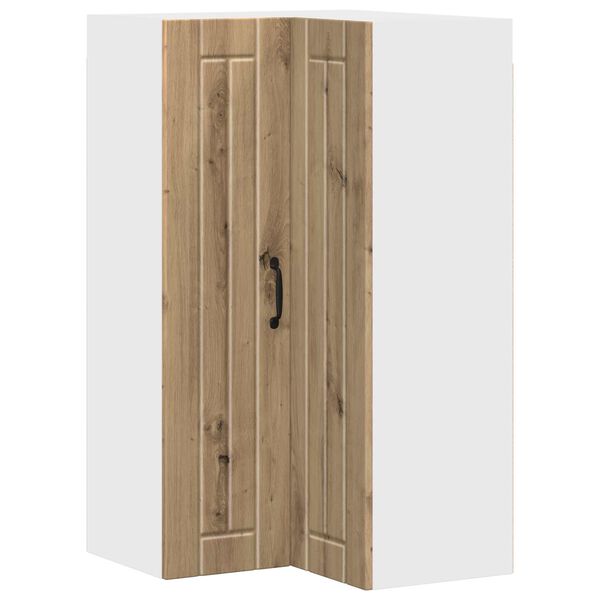 vidaXL Dulap de bucătărie Lucca Stejar Artizanal 57 x 57 x 100 cm