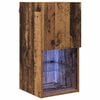 vidaXL Sistem de TV montat pe perete 30,5 x 30 x 60 cm Lemn vechi