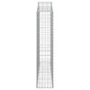 vidaXL Coșuri gabion arcuite 14 buc, 200x30x140/160cm, fier galvanizat