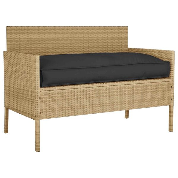 vidaXL Pernă Negru 120 x 60 x 12 cm Material Oxford