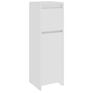 vidaXL Dulap de baie, alb, 30x30x95 cm, lemn prelucrat