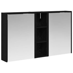 vidaXL Set dulap baie 3 buc. 106 x 16 x 62,5 cm Lemn prelucrat