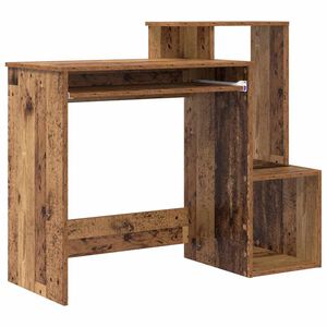 vidaXL Birou Lemn Vechi 106 x 41 x 88.5 cm Lemn prelucrat