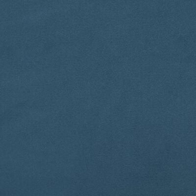 vidaXL Tăblie de pat, albastru închis, 80x5x78/88 cm, catifea