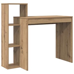 vidaXL Birou Stejar Artizanal Lemn prelucrat 100 x 40 x 90 cm