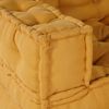 vidaXL Unitatea de sofa modulară galben 70x70x54 țesătură