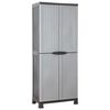 vidaXL Dulap din plastic, 68x39x171,5 cm