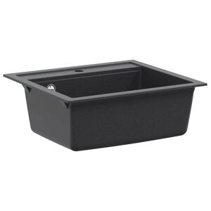 vidaXL Chiuvetă de bucătărie cu o singură cuvă Granit