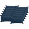 vidaXL Husă pentru pernă 12 buc. HOUTEN Albastru marin 40 x 80 cm cord