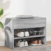 vidaXL Bancă pentru pantofi stejar sonoma 60x30x45 cm lemn prelucrat