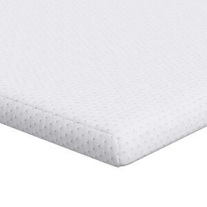 vidaXL Suport pentru saltea Alb 80 x 200 cm Material jacquard