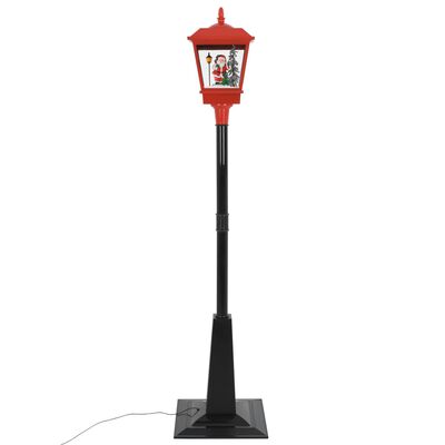 vidaXL Felinar stradal cu moș Crăciun, LED, 180 cm