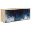 vidaXL Sistem de TV montat pe perete RAALTE 102 x 33 x 40 cm