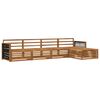 vidaXL Set de canapele de exterior 5 buc. natural Lemn Solid de Acacia