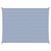 vidaXL P&acirc;nză de umbră Albastru și Alb 8 x 6 m 100% poliester Oxford