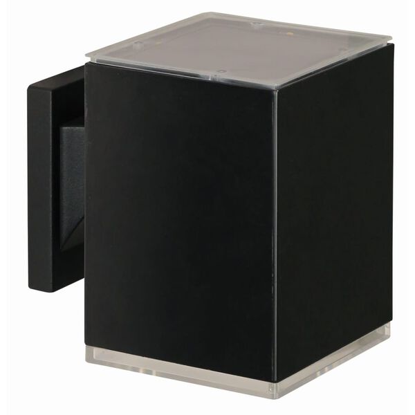 Luxform Lampă de grădină solară inteligentă hibrid cu LED Maine, negru