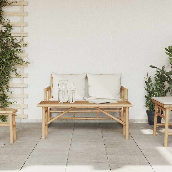 vidaXL Masă de cafea Maro 110 x 50 x 43 cm Bambus