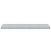 vidaXL Rafturi perete suspendate 4 buc. gri beton 90x23,5x3,8 cm MDF