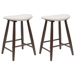 vidaXL Scaune de dining 2 buc. Lemn Solid de Cauciuc