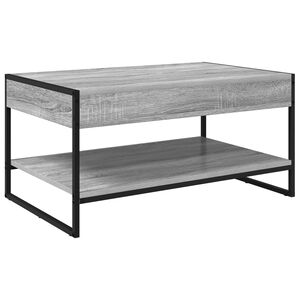 vidaXL Masă de cafea Gri Sonoma 80 x 50 x 40 cm Lemn prelucrat