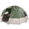 vidaXL Cort cu dome cu acoperiș Verde 475 x 475 x 235 cm tafta