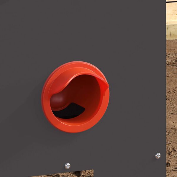 vidaXL Feeder pentru pui Negru 40,5 x 25 x 38 cm Oțel Laminat la Rece