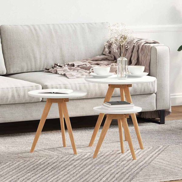 vidaXL Masă de cafea Maro 50 x 50 x 46 cm Lemn masiv de nuc