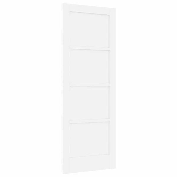 vidaXL Ușă de interior ORKDAL Alb 73,5 x 198,5 cm placaj