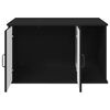vidaXL Casa pentru pisici Negru 85 x 55 x 50 cm Lemn compozit