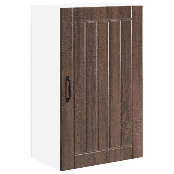 vidaXL Dulap de bucătărie Lucca Stejar maro 50 x 31 x 80 cm