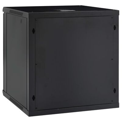 vidaXL Dulap server, montare pe perete, 12U, 19" IP20 600x600x640 mm