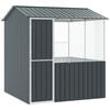 vidaXL Cușcă pentru păsări Antracit 215 x 209 x 230 cm Oțel Galvanizat