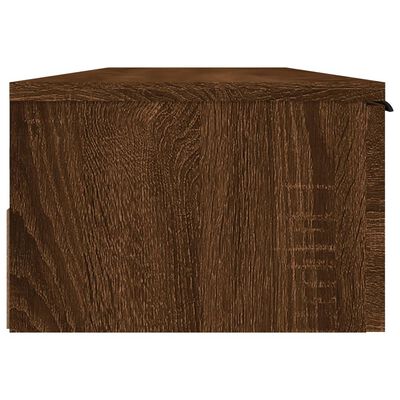 vidaXL Dulap de perete, stejar maro, 102x30x20 cm, lemn compozit