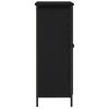 vidaXL Bufet Stejar Negru 70 x 30 x 80 cm Lemn compozit