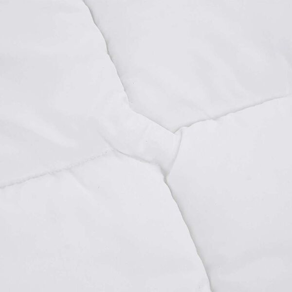 vidaXL Protecție de saltea, alb, 90x220 cm