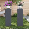 vidaXL Suport pentru plante 2 pcs Antracit 24 x 24 x 75 cm Oțel
