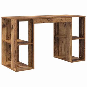 vidaXL Birou Lemn Vechi Lemn prelucrat 130 x 50.5 x 75 cm