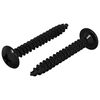 vidaXL Cuie cu filete 2 buc. Negru M4 x 28 mm Oțel