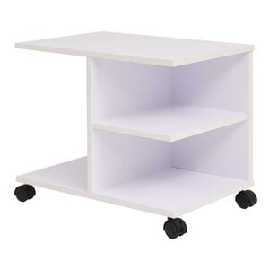 vidaXL Raft rulant, 50 x 35 x 42 cm, alb