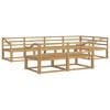 vidaXL Set de canapele de exterior 8 pcs Alb 325 x 166,5 x 73 cm