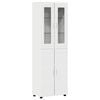 vidaXL Bufet FLORIN 60 x 35 x 182 cm Alb Lemn prelucrat