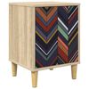 vidaXL Dulap de noapte OMMEN Stejar Sonoma 36 x 33 x 50 cm