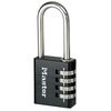Master Lock Lacăt cu combinație, negru, aluminiu, 40 mm 7640EURDBLKLH
