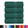 vidaXL Prosoape de baie 4 buc. FROGN verde 30x30 cm 100% bumbac