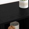 vidaXL Bufeturi 2 pcs Stejar Negru 60 x 35 x 70 cm Lemn compozit