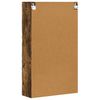 vidaXL Dulap suspendat Stejar fumuriu 59 x 20 x 100 cm Lemn compozit